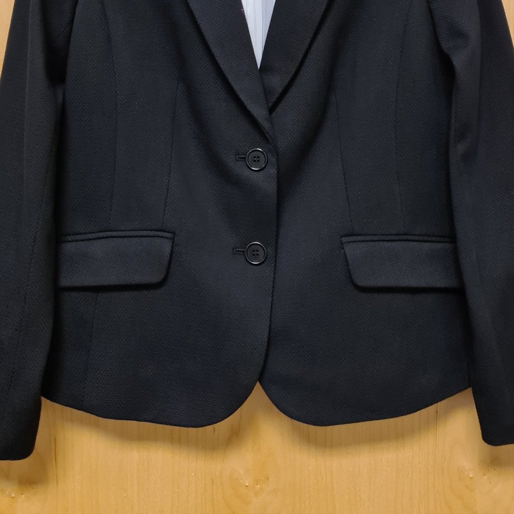 Talbots NWT Black Textured Blazer size 6 - Picture 6 of 11